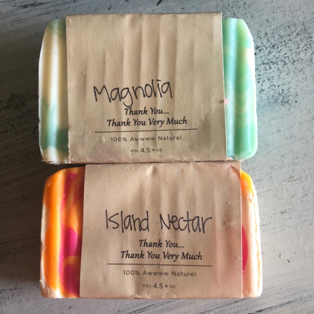 SOAP 100% Chemical, detergent, & preservative free
